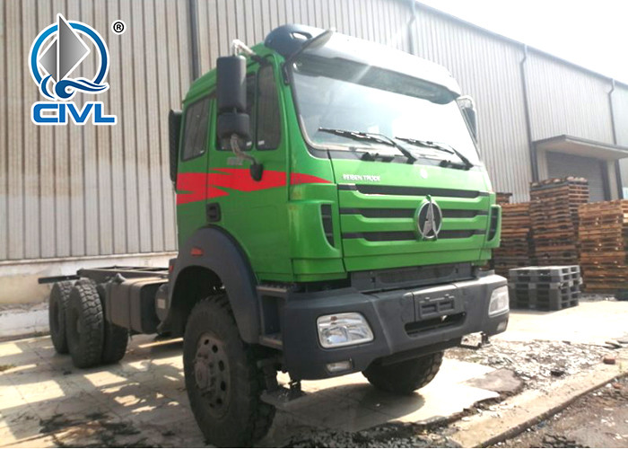 New Beiben 6x4 6x6 Heavy Cargo Trucks 380hp 420hp 2638 2642 Manual Transmission