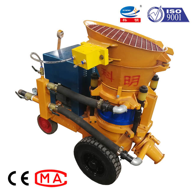 KPZ-3 Refractory Spraying Concrete Shotcrete Machine 3 - 3.5m3/H Capacity