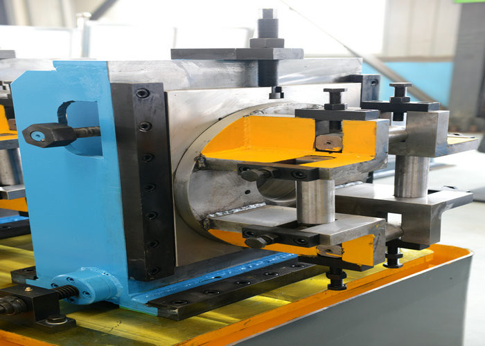 High Speed Spiral Welded Pipe Mill , Welded Pipe Making Machine 21 - 63mm Pipe Dia