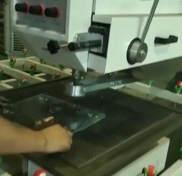 Horizontal Glass Drilling Machine After Cutting Glass