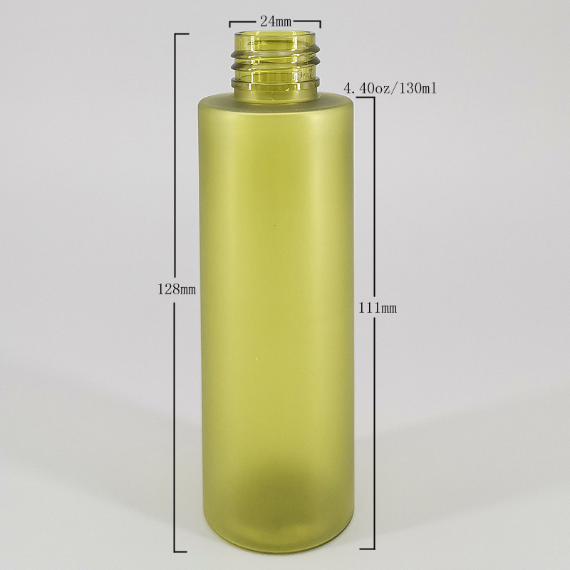 Clear Green 40*111mm 130ml Cosmetic Spray Bottles