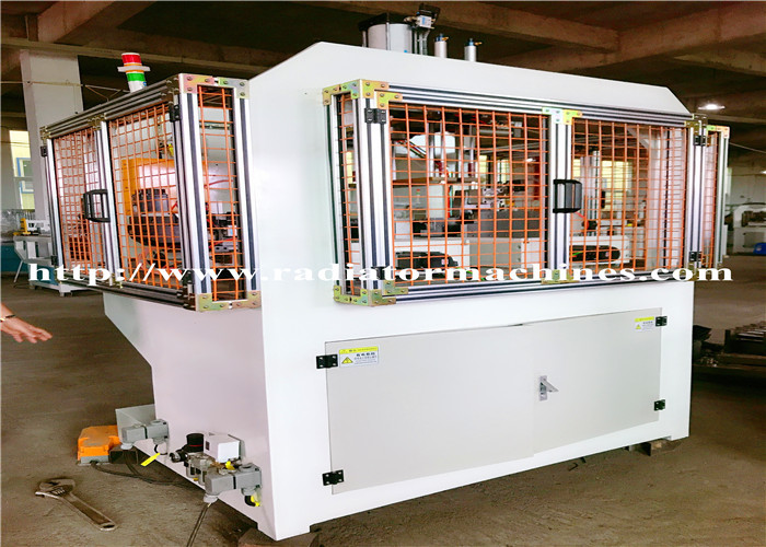 Automatic Radiator Plastic Tank Crimping Machine 380V 250 Cores