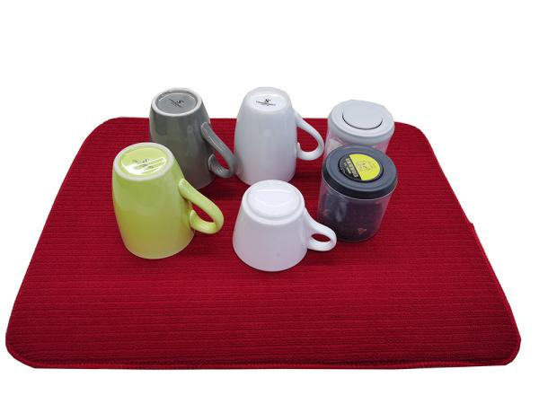Microfiber Dish Drying Mats For Kitchen Countertop Drying Pads For Dish