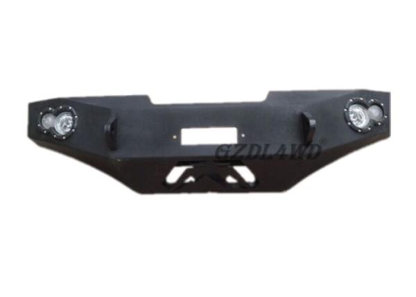 Off Road Winch Bumper Black Powder Coating , Front Truck Bumpers For Toyota FJ