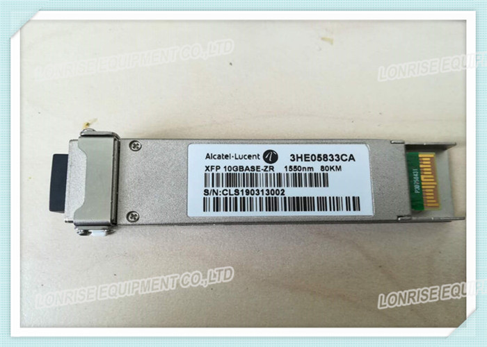 China Alcatel - Lucent 3HE05833CA XFP Optical Transceiver 10GBASE-ZR SMF 1550NM 80KM DDM on sale