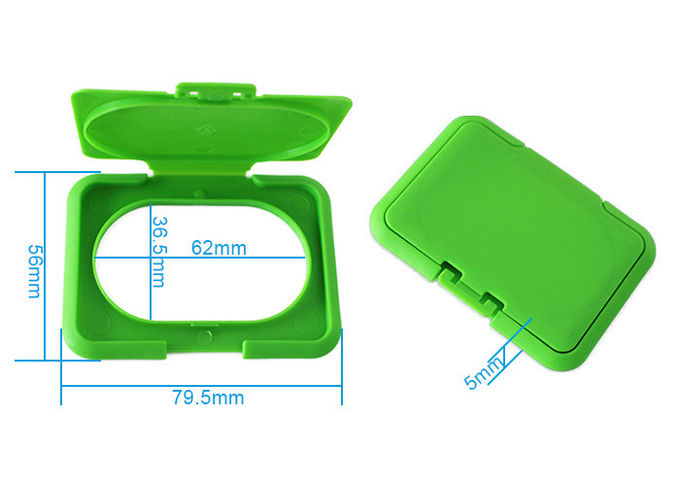 80mm Plastic Wet Cleaning Wipe Tissue Box Flip Top Cap