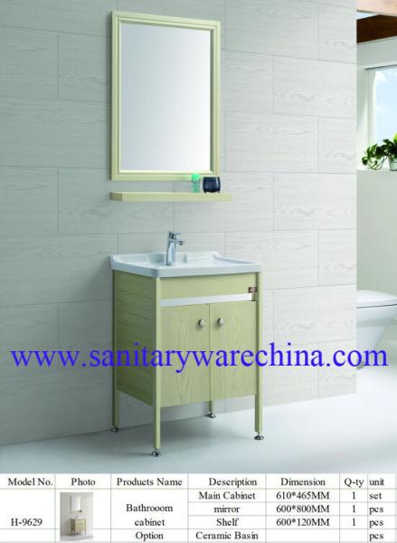Modern Alunimun Bathroom Vanity/ aluminum alloy bathroom cabinet/Mirror Cabinet