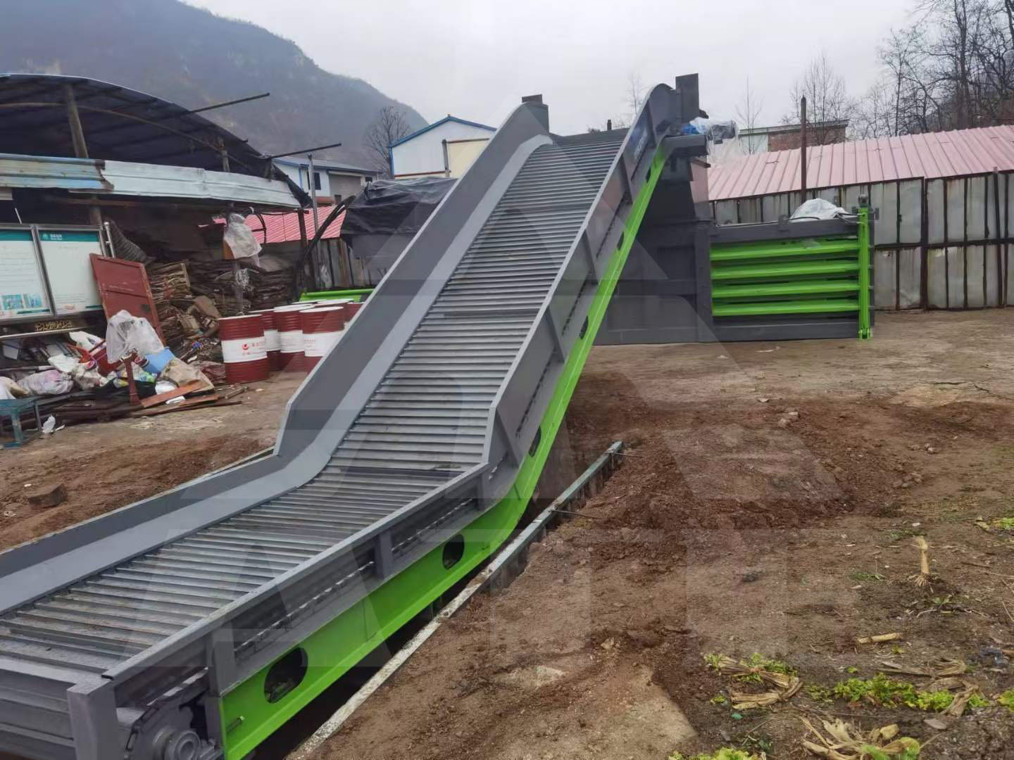 80T 100T 120T 150T Hydraulic Cardboard Baler Cardboard Bale Press