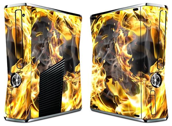Console Skin Sticker for XBOX 360 slim Skin Sticker,OEM Welcome for XBOX 360
