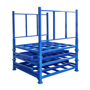 Customized Stainless Steel Pallet Stacking Racks Shelves System Capacity 500