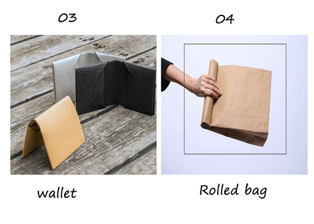 Durable 0.55mm Thickness Brown Prewashed Kraft Fabric Material for Bags
