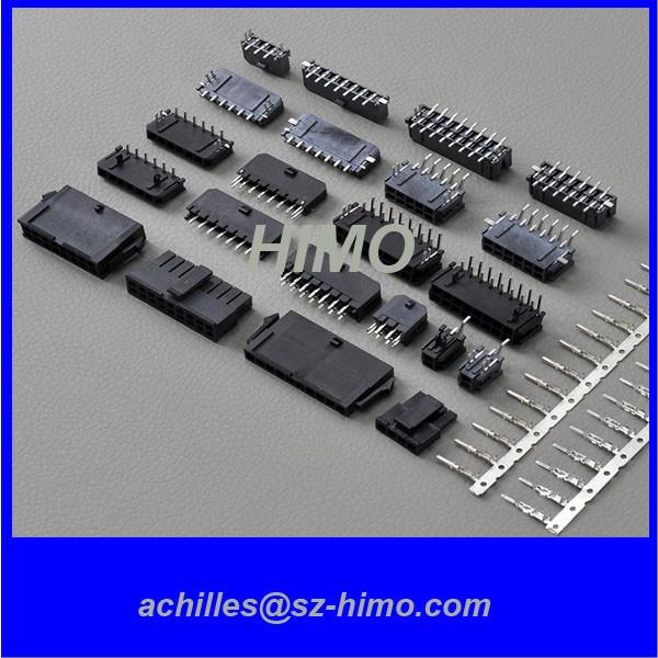 Replace molex 3.0mm pitch 43045-0211 2pin connector Molex 43045-0209/ 43045-0210