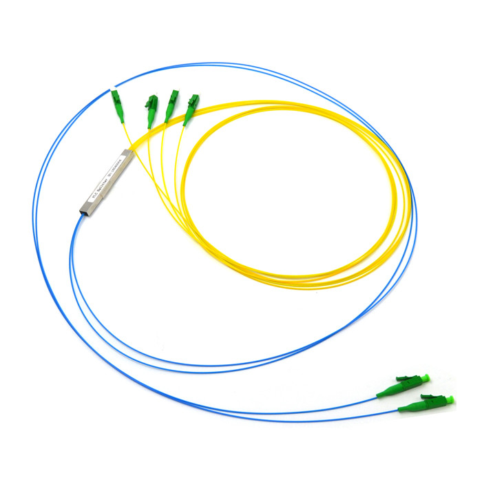 LC/APC ST/UPC Single Mode G657A1 2x4 Optical Plc Splitter