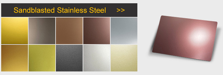 Black Bead Blasted Decorative Metal Sheets 4x8ft 1219mm Width