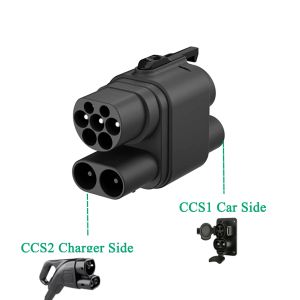 CCS2 To CCS1 DC EV Adaptor 250A Fast Charging Use for CCS1 DC Charge Port Cars