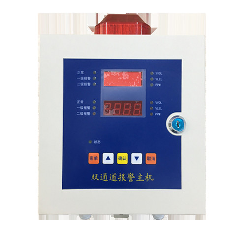  Double Gas Detector Controller With Data Storage Function To Monitor Two Gas Detectors Manufactures
