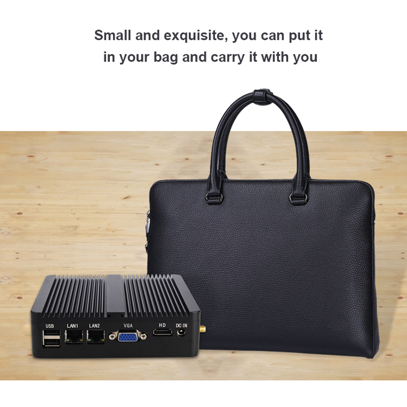 Customized Logo Intel Celeron J4125 Industrial Mini PC Computer Compact DW-M05