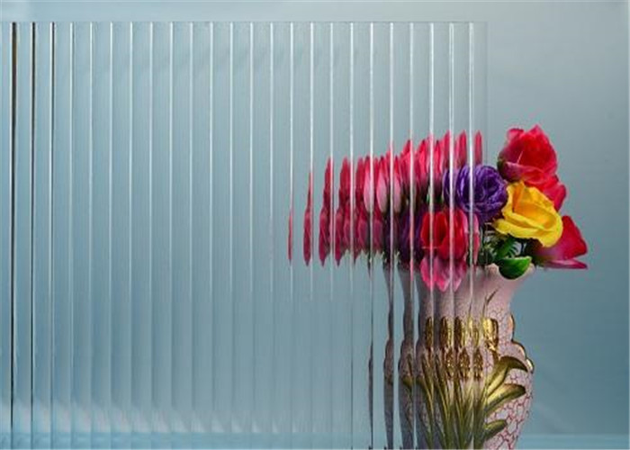 Bathroom Patterned Shower Glass , Patterned Tempered Glass For Shower Door
