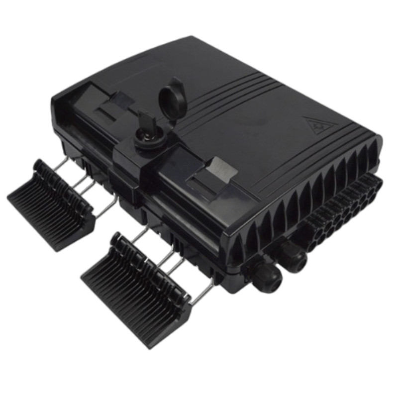 16Port Fiber Optic Terminal Box SC/LC/ST/FC LGX PLC SM/MM Wall-Mount