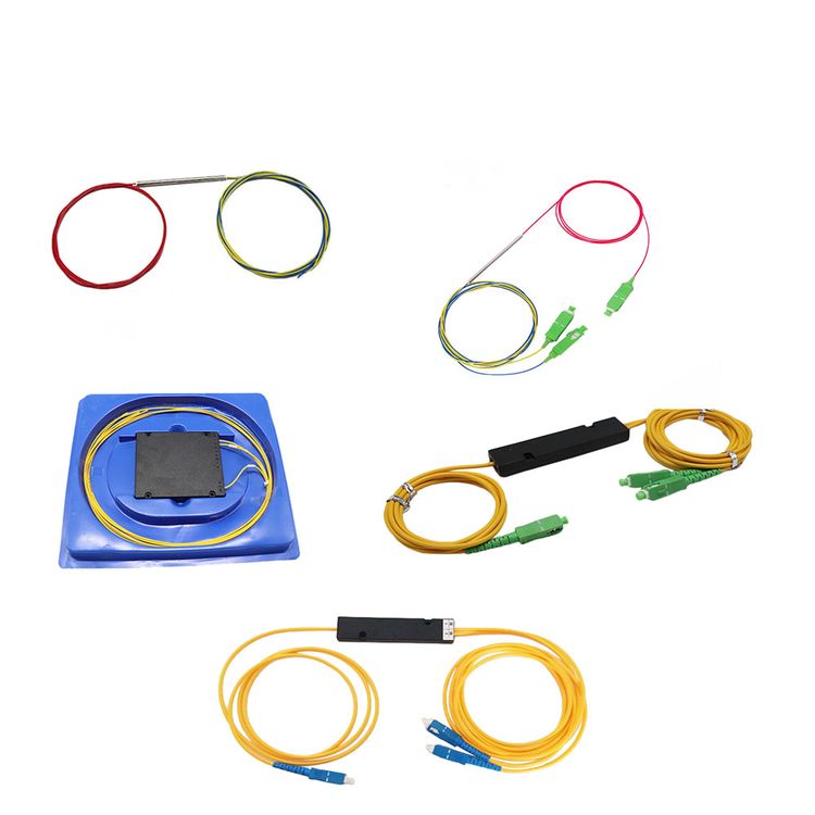 Double Window Fiber Optic Fbt Mini Coupler Spl Without Connector 1310nm 1490nm Wavelength Without Connector