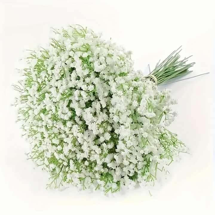 SuperZ Baby Breath Realistic Artificial Flowers Gypsophila Bouquets with Wedding Party Garden Decoration Home Decor for Easter