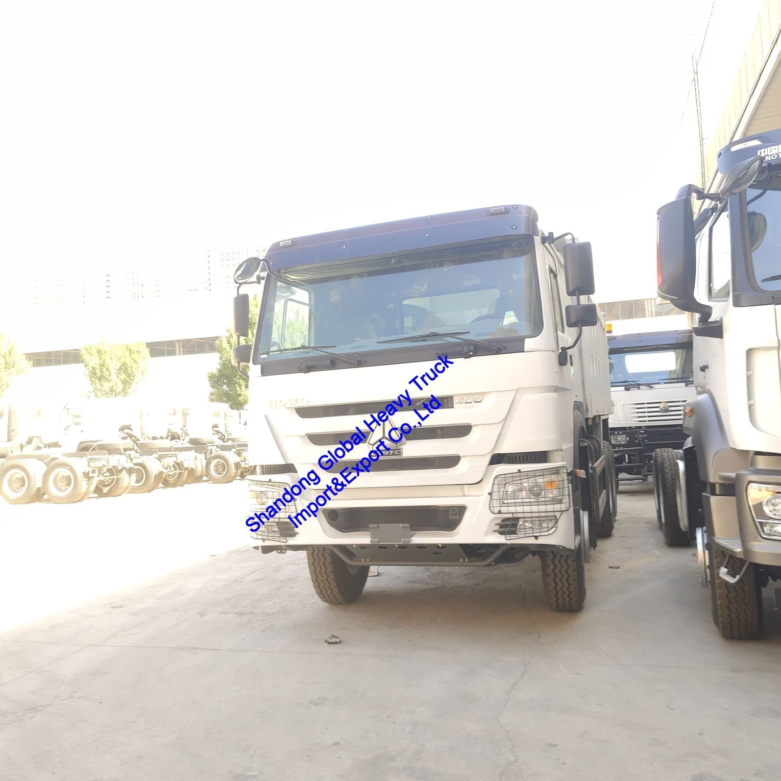 High Quality Sinotruk HOWO Used Dump Tipper Truck LHD/Rhd Diesel 400 Horsepower 6X4 Dump Truck