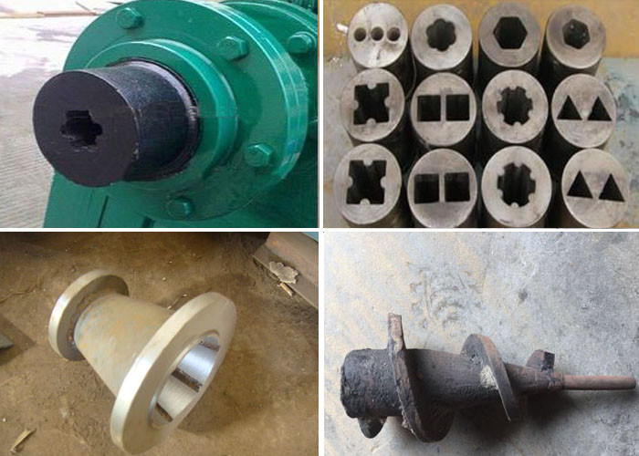 BBQ Extruding Hexagonal Charcoal Briquette Machine