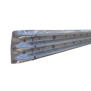 Corrugated W Beam Highway Guardrail 345 Yield Strength Steel ASTM A123 Zinc