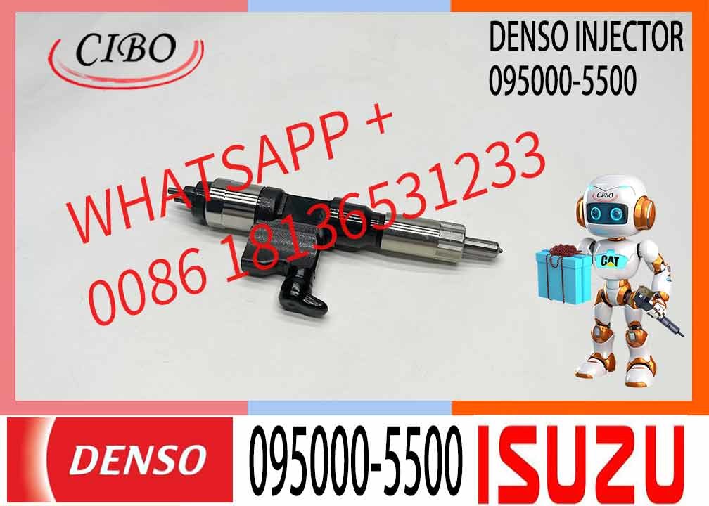 Diesel Fuel Common Rail Injector 8-97367552-0 095000-5500 For ISUZU 095000-5340 095000-5342