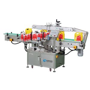  Full Automatic Plastic bottle Square and Round Sticker Labeling machine for Double side and Round Manufactures