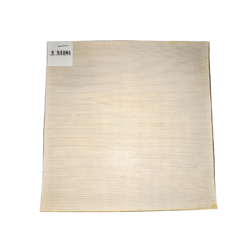 Customized Two Warp and Two Weft Mesh Cloth Train Interiors Window Fabric