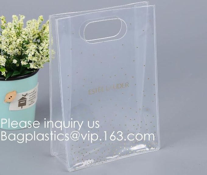 Stadium Approved Environmentally New Clear Tote PVC Shoulder Transparent Shopping Bag,Recycled Clear Pvc Shopping Tote B