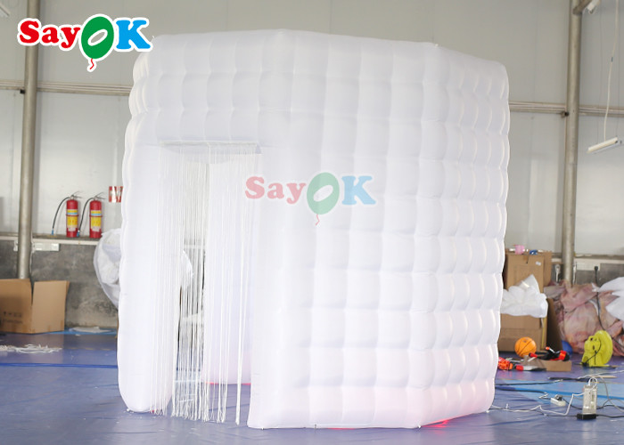 Octagonal Inflatable LED Photo Booth Indoor CE UL Certificated