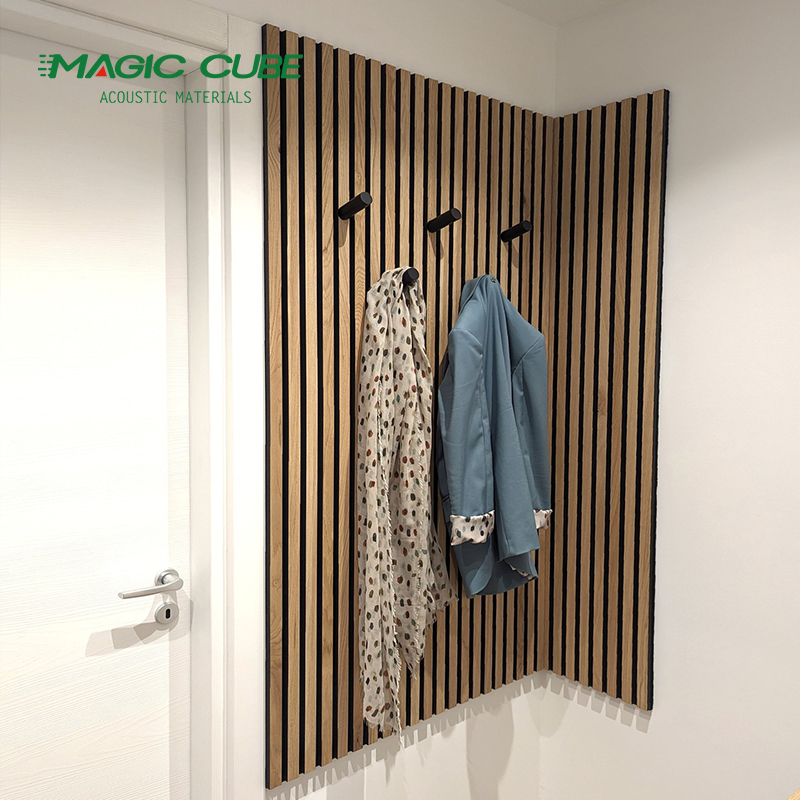 HPL Finish Wall Panels Akupanel Acoustic Wall Panelling for Standard Size 2400*600*21 mm