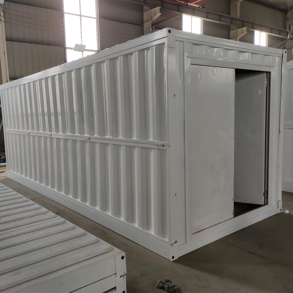 Galvanized Light Steel Frame 20ft Expandable Modular Homes With PVC Sliding Window