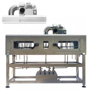  shrink lable steam tunnel with conveyor and steam generator for big bottle label shrinking Manufactures