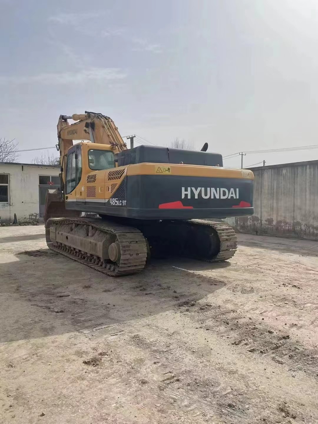 Used Hyundai Excavator 485LC-9T With Cummins Engine Excellent Performance Good Quality