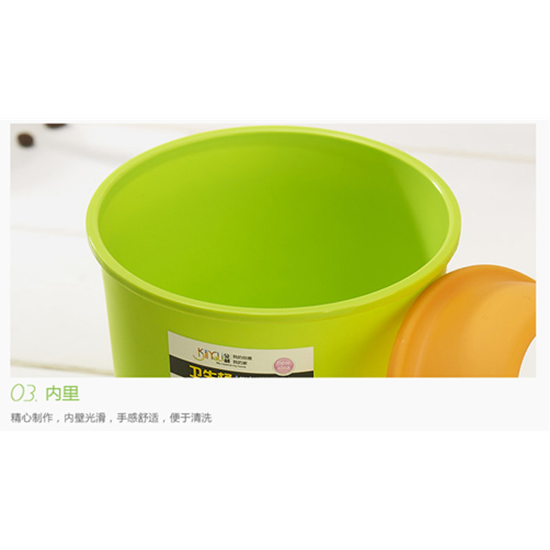 Small Car Home Kids Mini Trash Waste Plastic Dustbin Basket