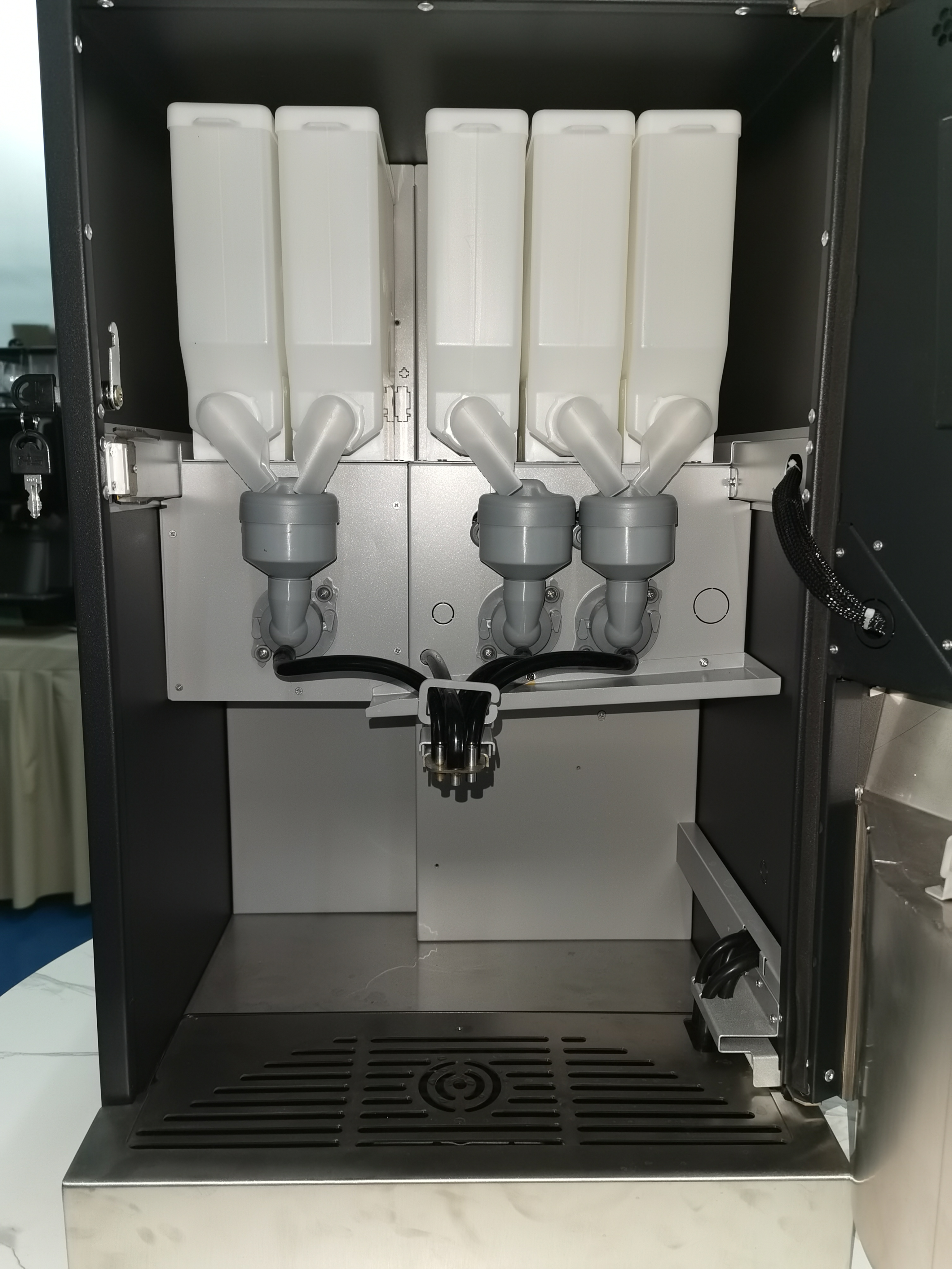 MDB Protocol Fully Automatic Coffee Powder Vending Machine H 700mm