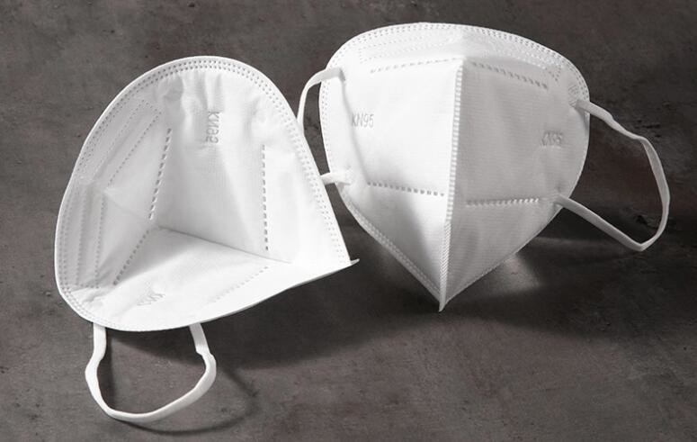 Dust Proof KN95 Foldable Disposable EarLoop Mask