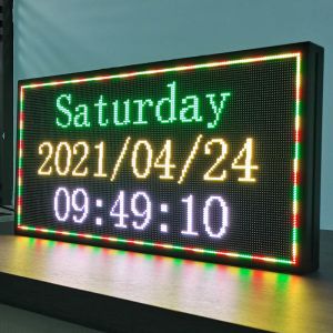 Waterproof P5RGB LED Scrolling Signs , Wifi Programmable Led Digital Screen