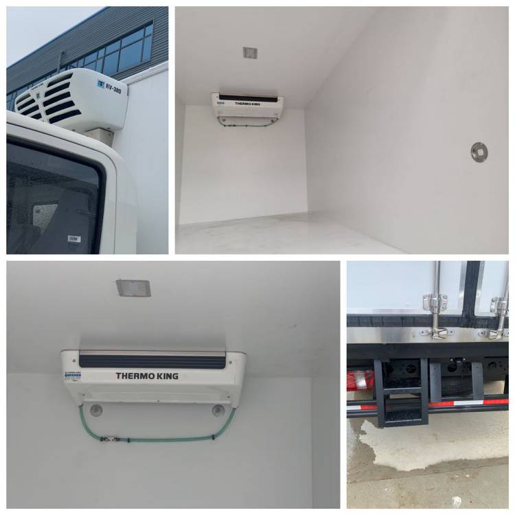 5 ton small Frozen food refrigerator truck manufacturer