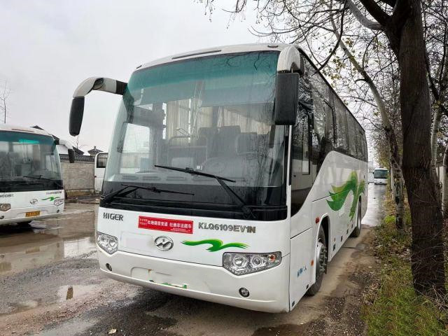 Higer Tourist Bus Used KLQ6109 Electric Bus 47 Seats