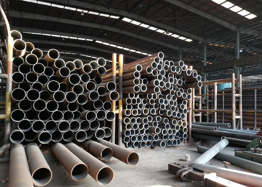 Structure Seamless High Carbon Steel Tube High Temp Service ASTM A106 Standard