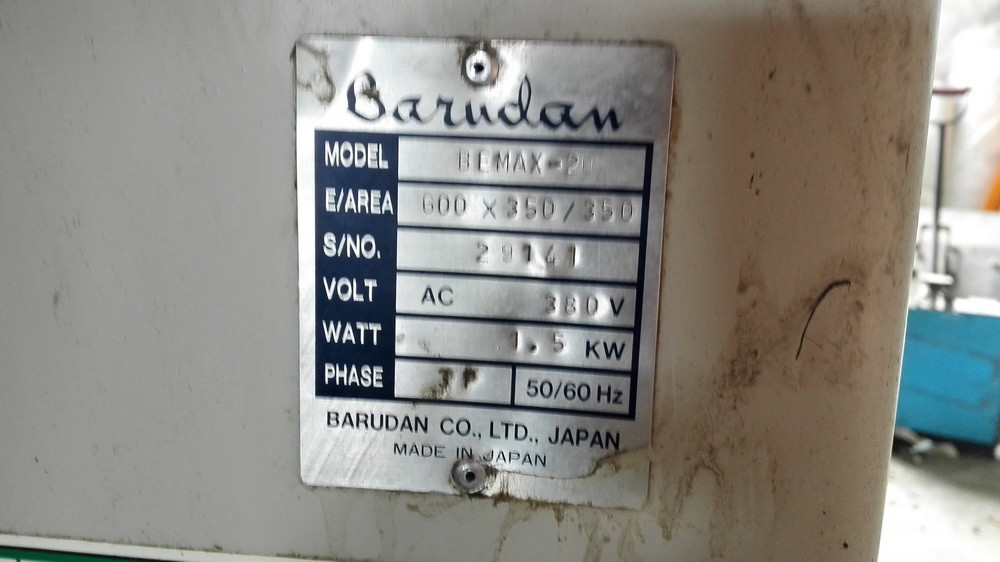 Professional Used Barudan Embroidery Machine Computer Operation