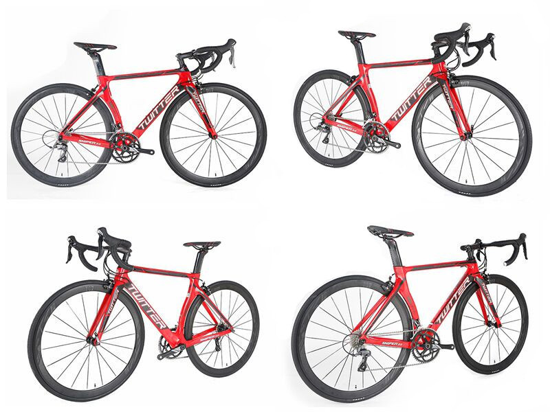 Carbon Fiber Road Bike 700C SNIPER2.0 SHIMANO Claris groupset for racing