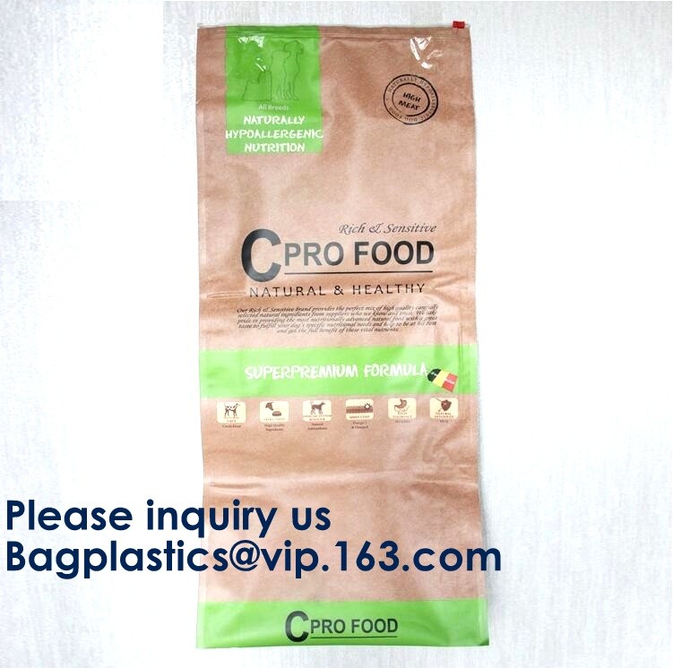 Flat Bottom Pouch / Box Pouch For Food,Side Gusset Bag Flat Bottom Square Bottom Side Gusset Bag With Zipper