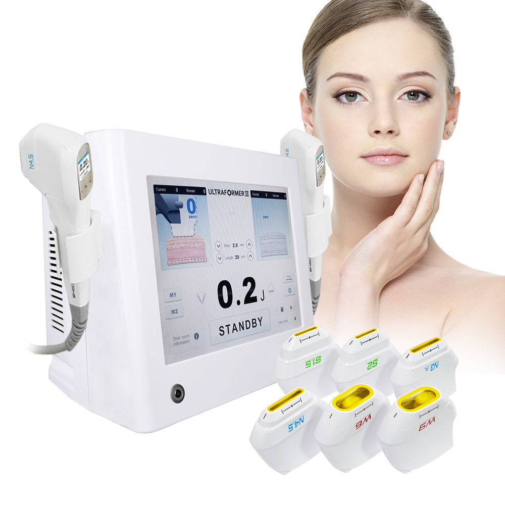 Energy HIFU Machine with Multi Cartridge Design 15 Inch Touch Screen and Variable Shot Modes