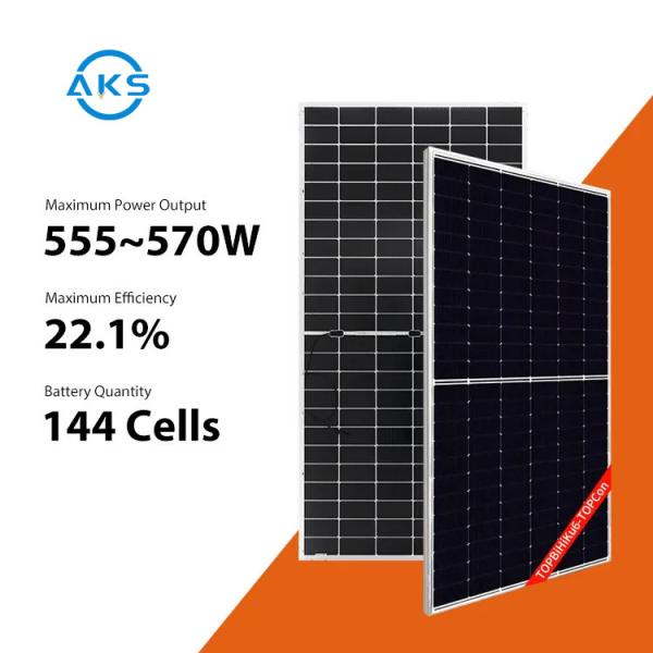 555W 560W Canadian Mono Solar Panels 565W 570W Canadian Monocrystalline Solar