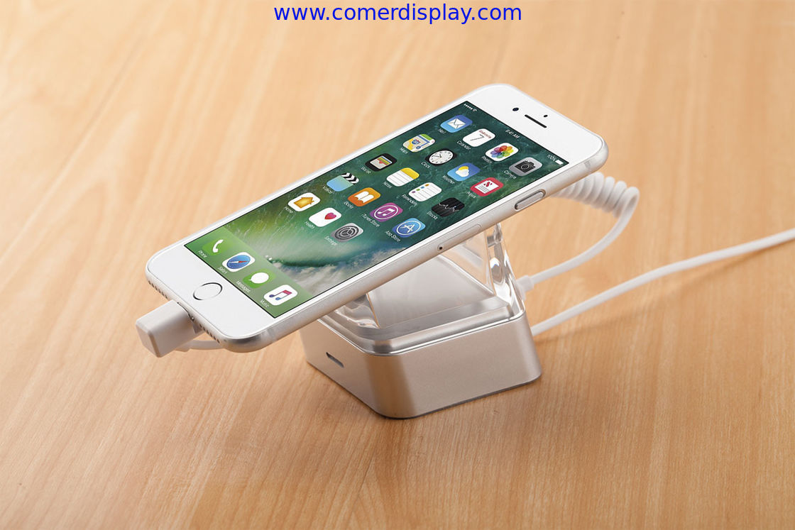 COMER Acrylic Display Stand retail store anti-theft alarm security display stand for tablet pc mobile phone